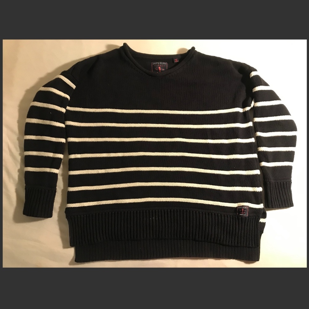 Striped Superdry Knit Sweater